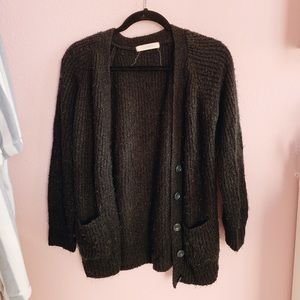 Knit Button-Up Cardigan